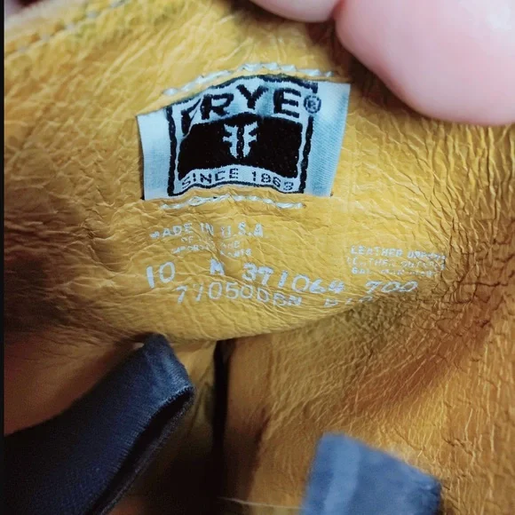 Frye Tan Leather Boots - Picture 8 of 8